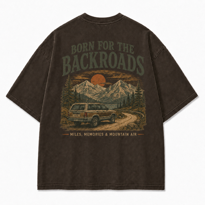 Made for Backroads, Mountain Air, and the Miles We Remember Tee