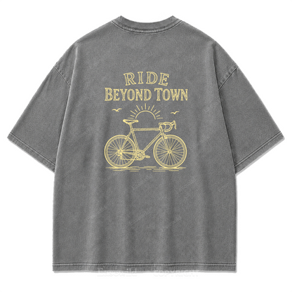 Ride Beyond Town Graphic Print Tee