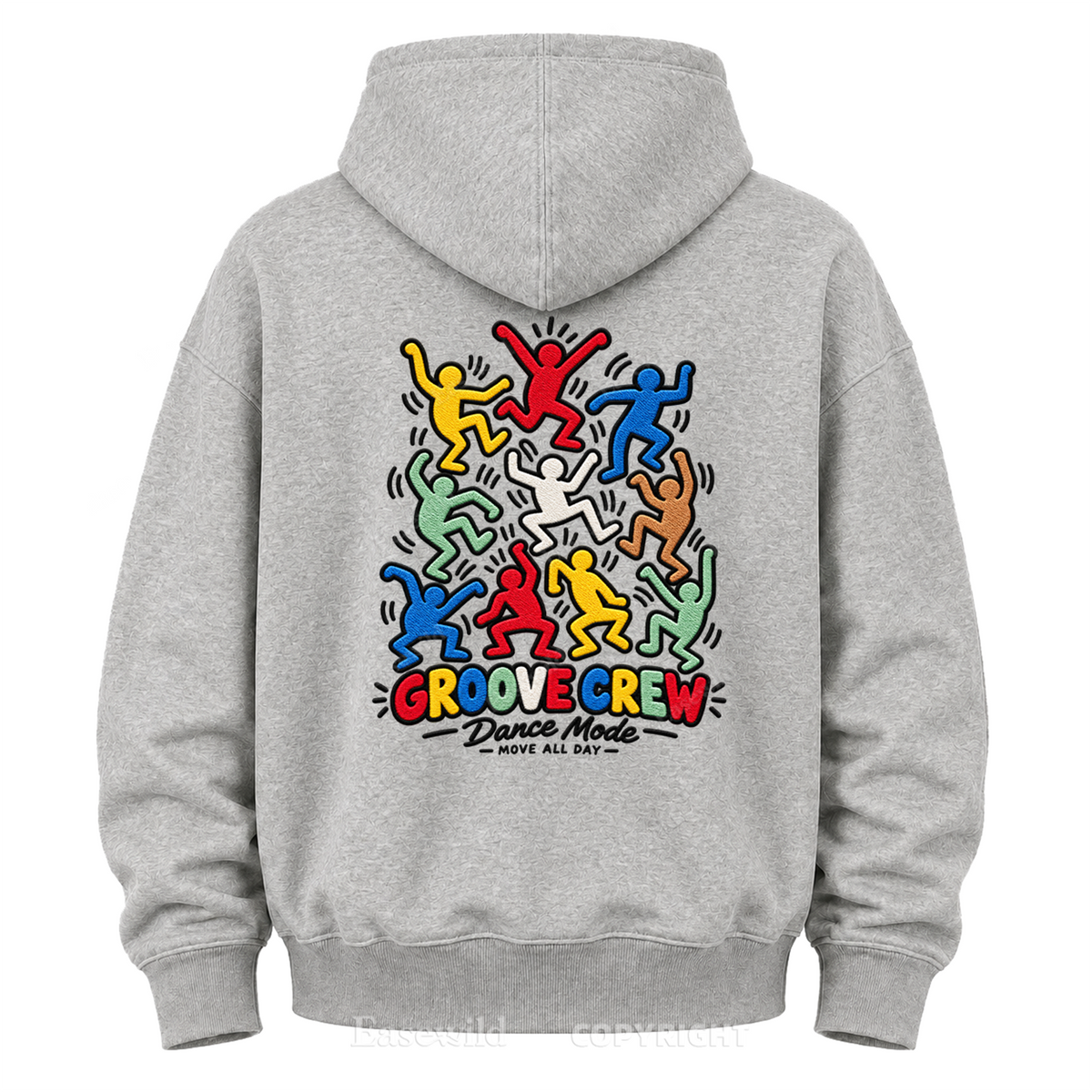 Groove Crew Dance Mode Graphic Hoodie
