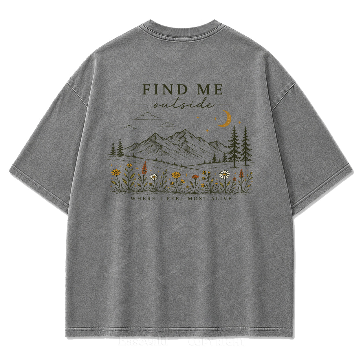 Where I Feel Most Alive Print Tee
