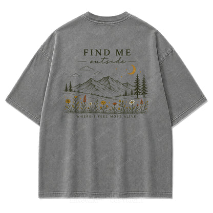Where I Feel Most Alive Print Tee