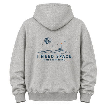 Moon Base Graphic Hoodie
