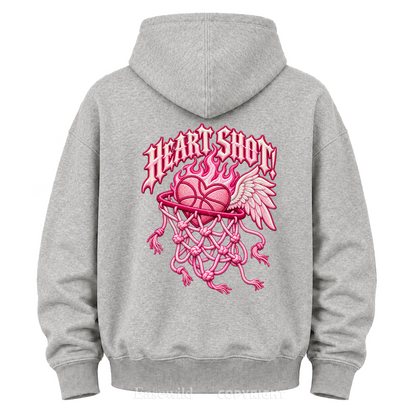 Heart Shot Graphic Hoodie