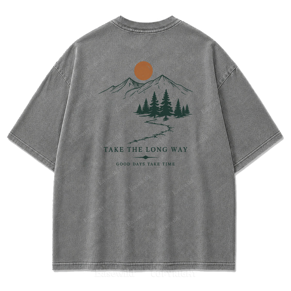Take the Long Way Print Tee