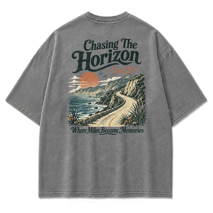 Chasing the Coastal Horizon Print Tee