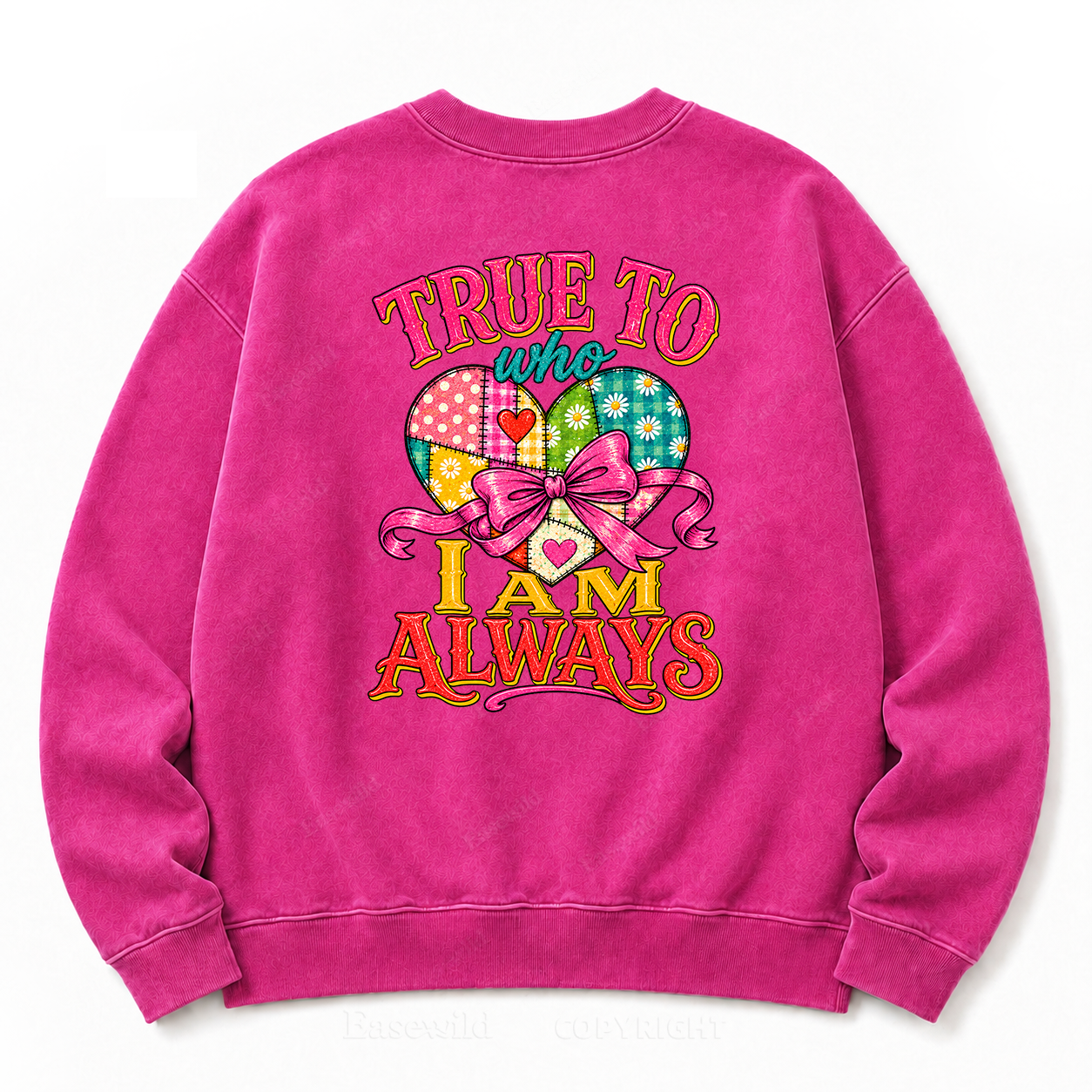 True to Who I Am Washed Sweatshirts