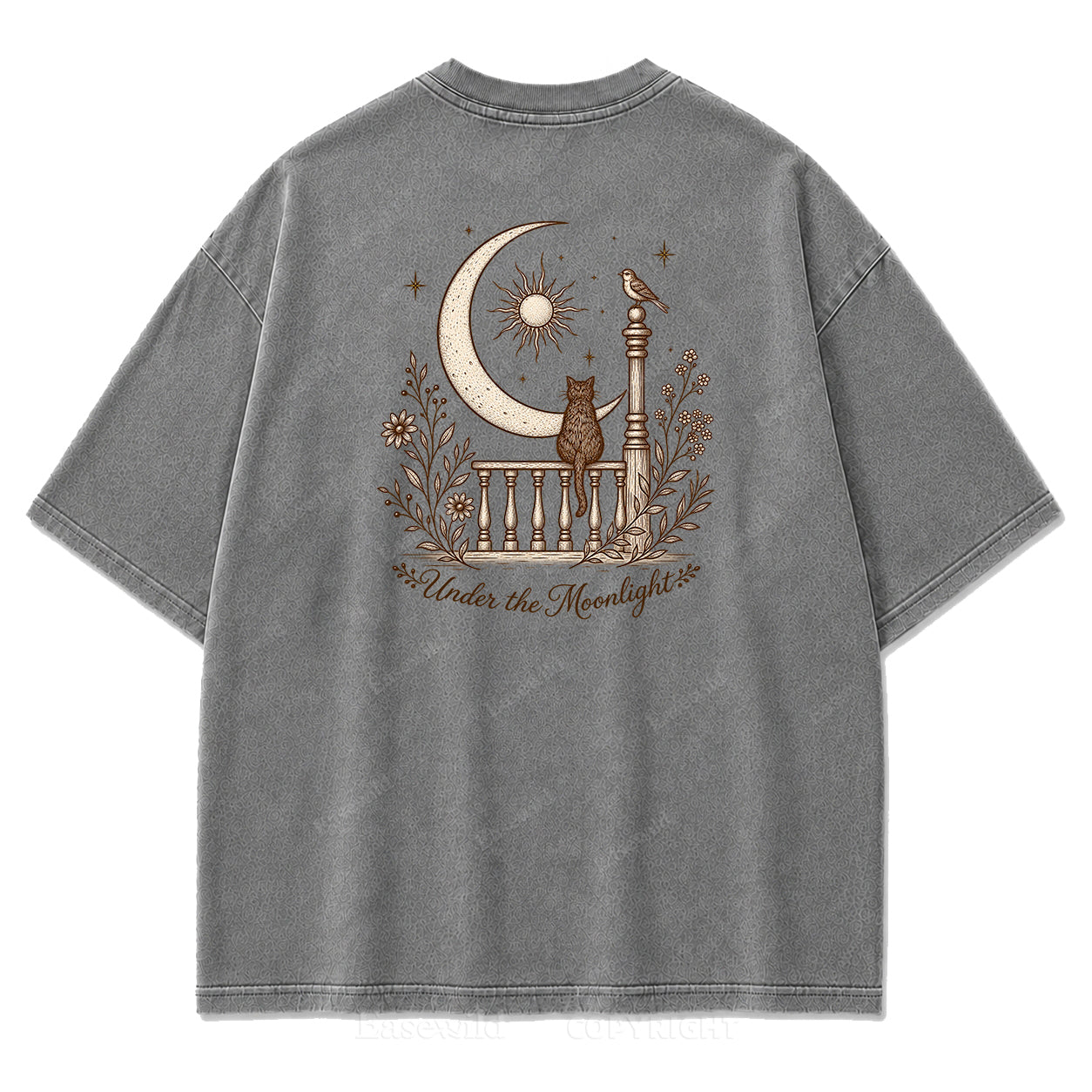 Lunar Reverie Vintage Graphic Print Tee