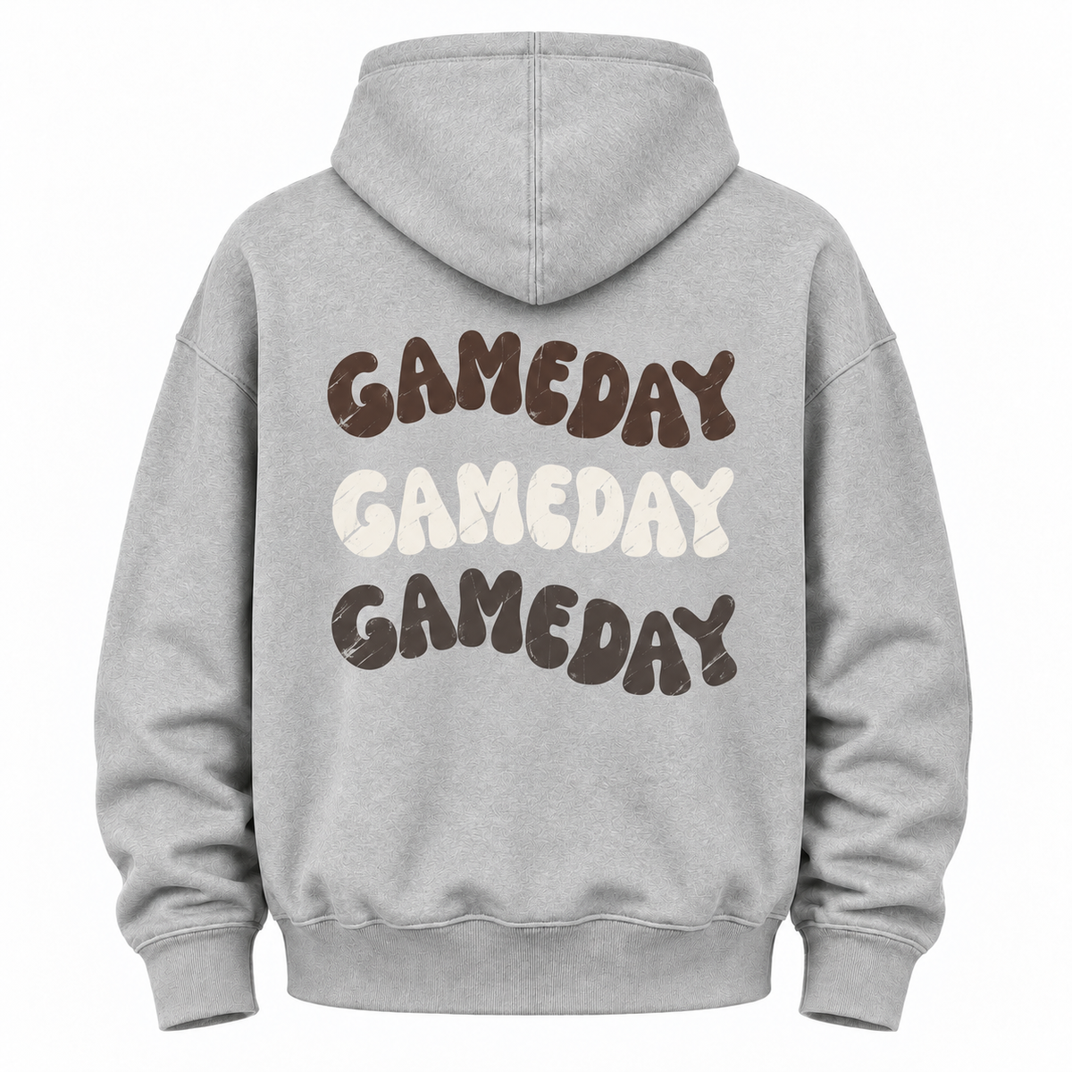 Game Day Baseball Stitch Graphic Hoodie