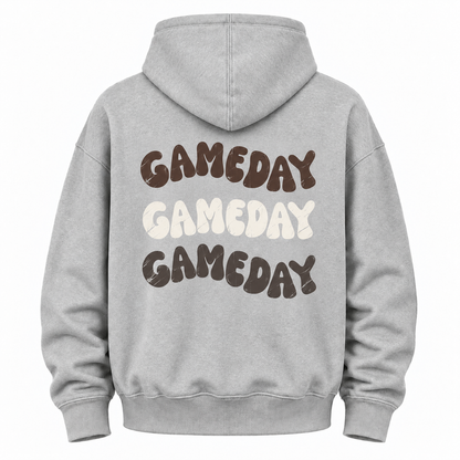 Game Day Baseball Stitch Graphic Hoodie
