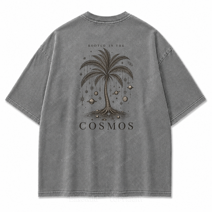 Rooted in the Cosmos Vintage Graphic Print Tee