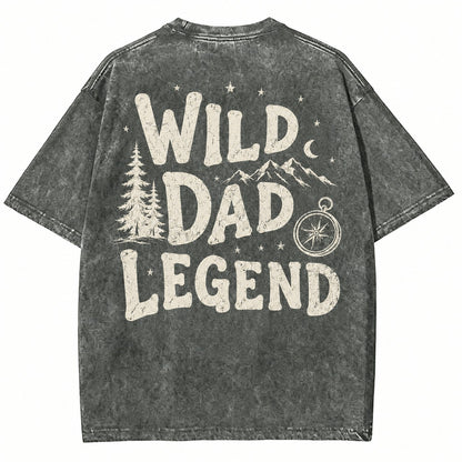 Wild Dad Legend Outdoor Washed T-Shirt
