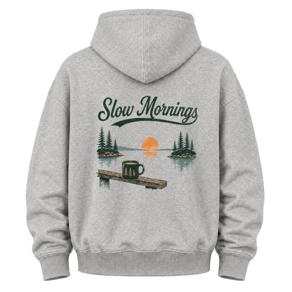 Morgenstunden am See Grafik-Hoodie