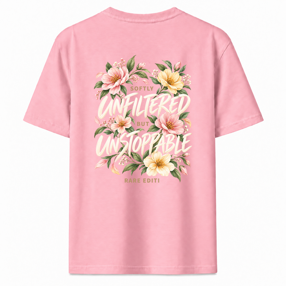 Softly Unfiltered Floral Graphic T-Shirt