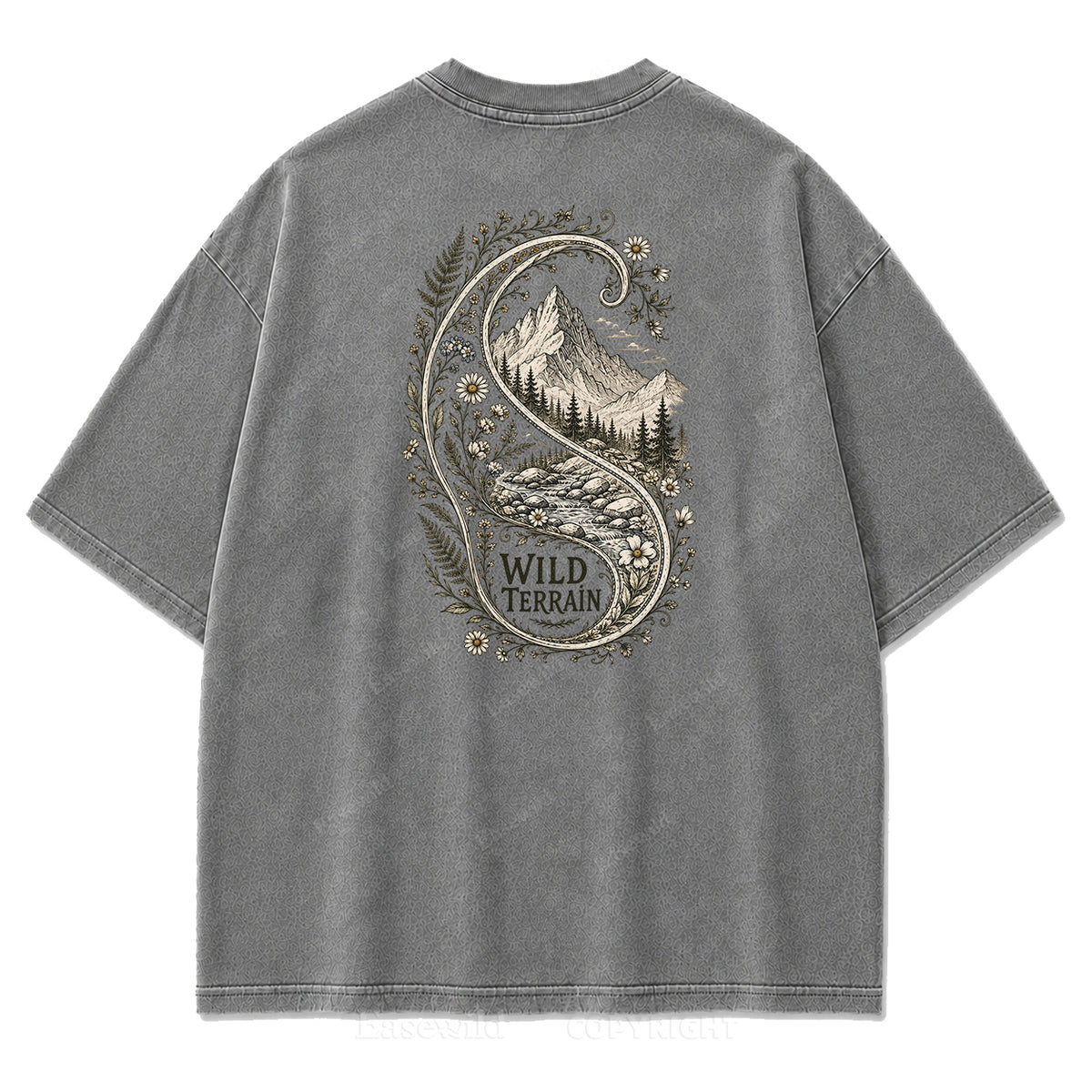 Wild Terrain Mountain Paisley Tee