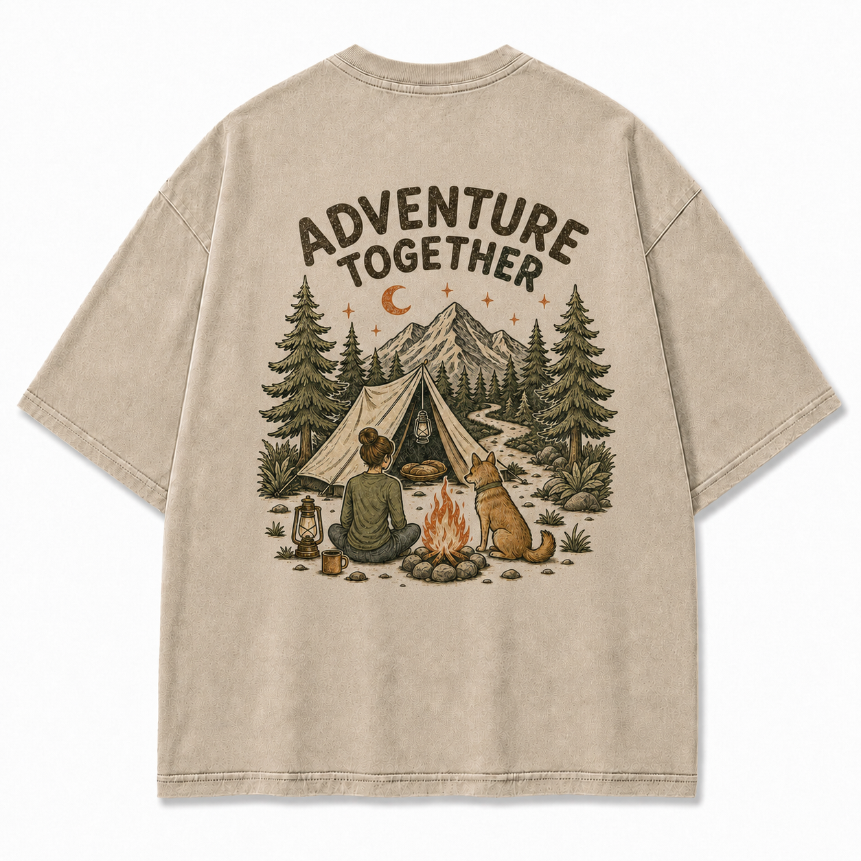 Adventure Together Campfire Graphic Tee