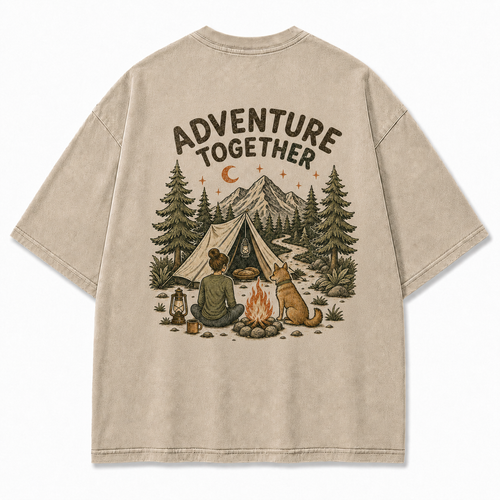 Adventure Together Campfire Graphic Tee