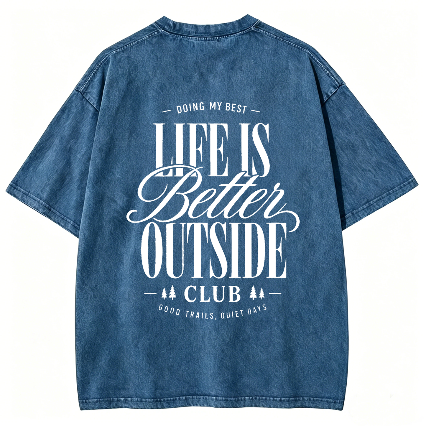Life Is Better Outside Club Washed T-Shirt