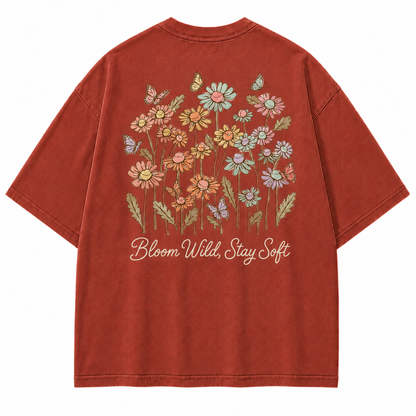 Bloom Wild Stay Soft Graphic T-Shirt