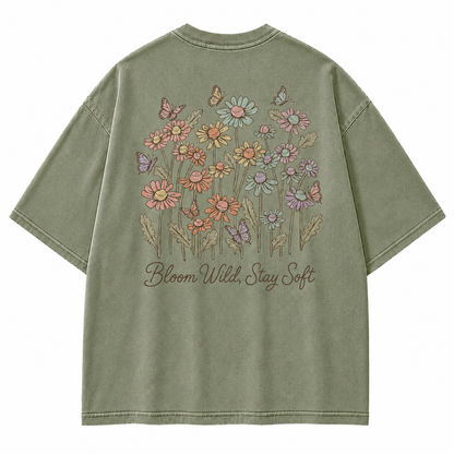 Bloom Wild Stay Soft Graphic T-Shirt