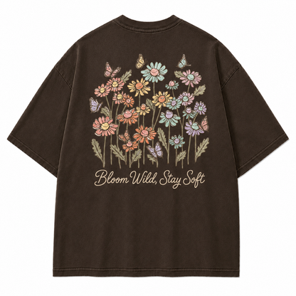 Bloom Wild Stay Soft Graphic T-Shirt