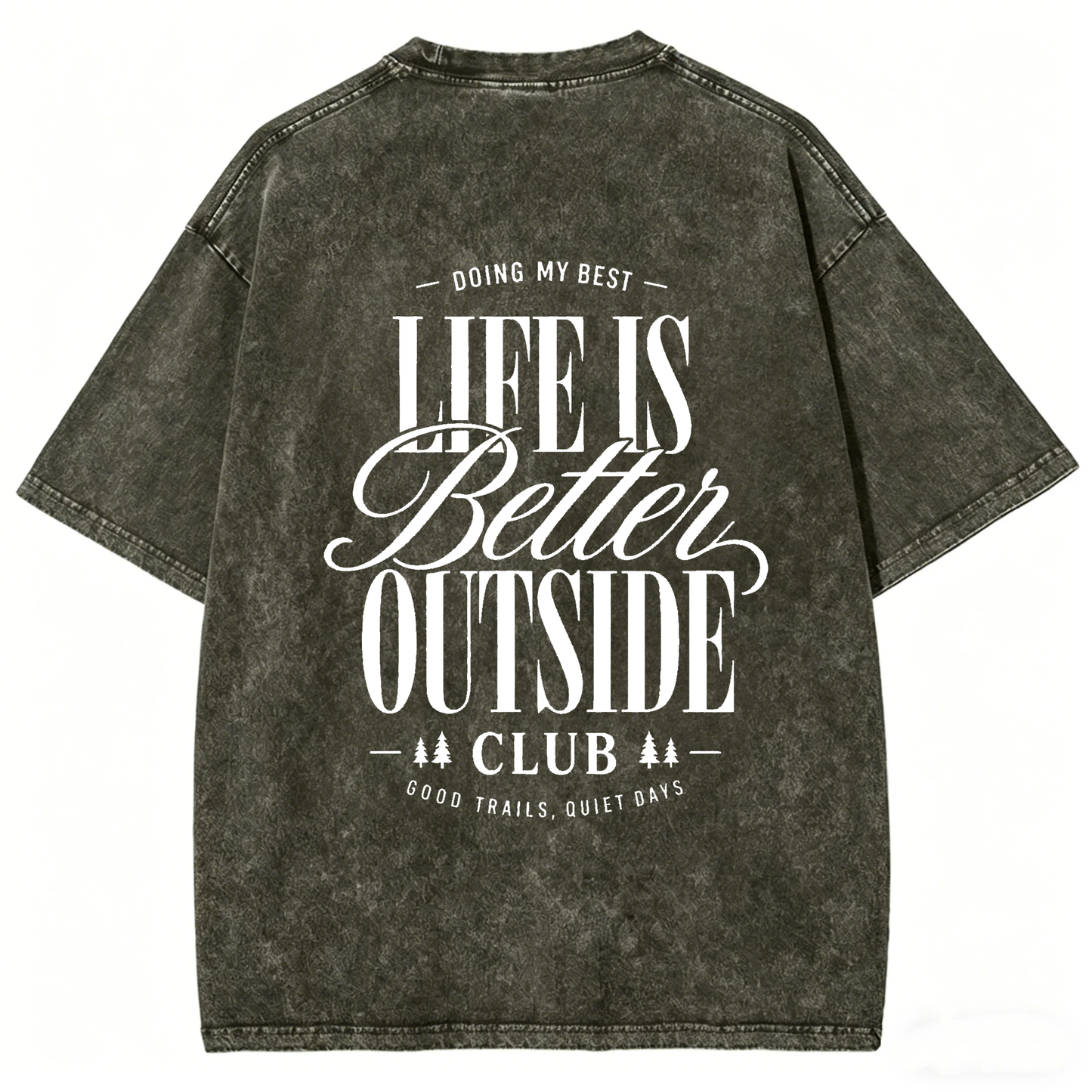 Life Is Better Outside Club Washed T-Shirt