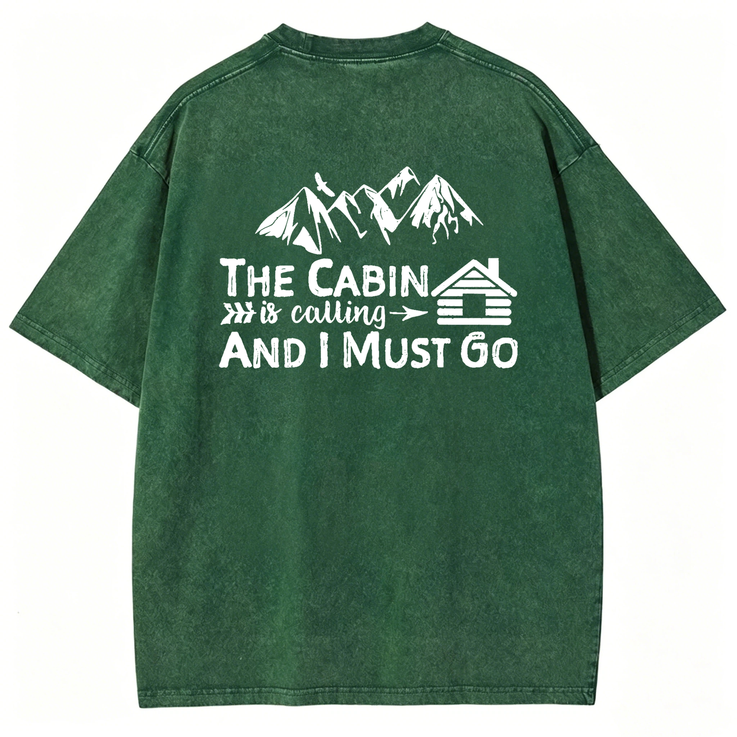 The Cabin Is Calling Washed T-Shirt