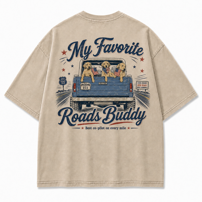 Favorite Road Buddy Graphic Tee