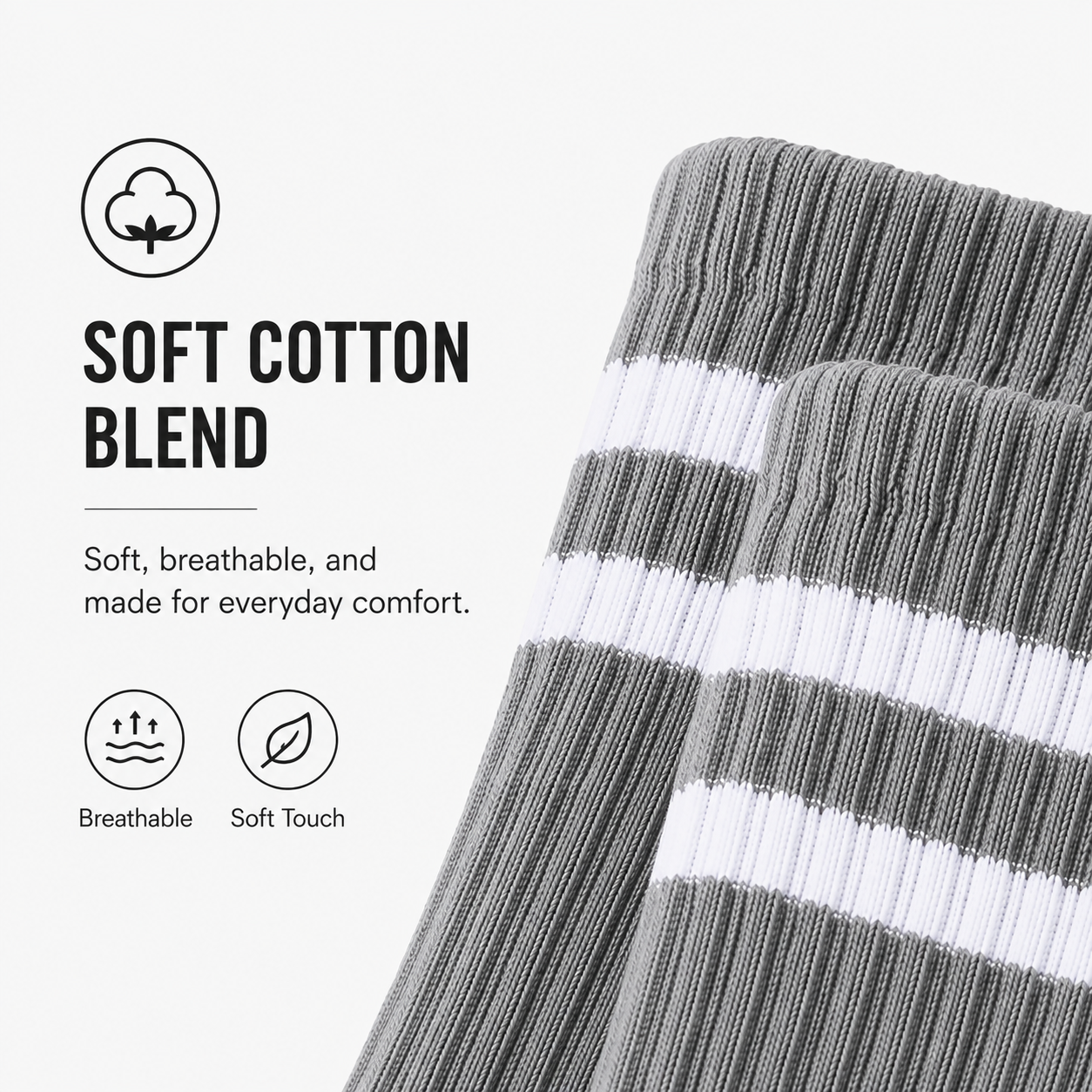 Easewild Camp Crew Socks