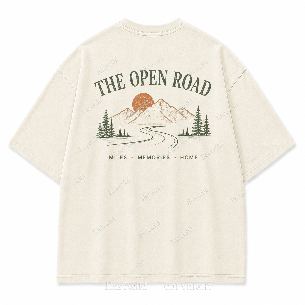 Where the Open Road Feels Like Miles, Memories, and Home Tee