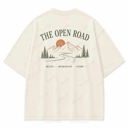 Where the Open Road Feels Like Miles, Memories, and Home Tee