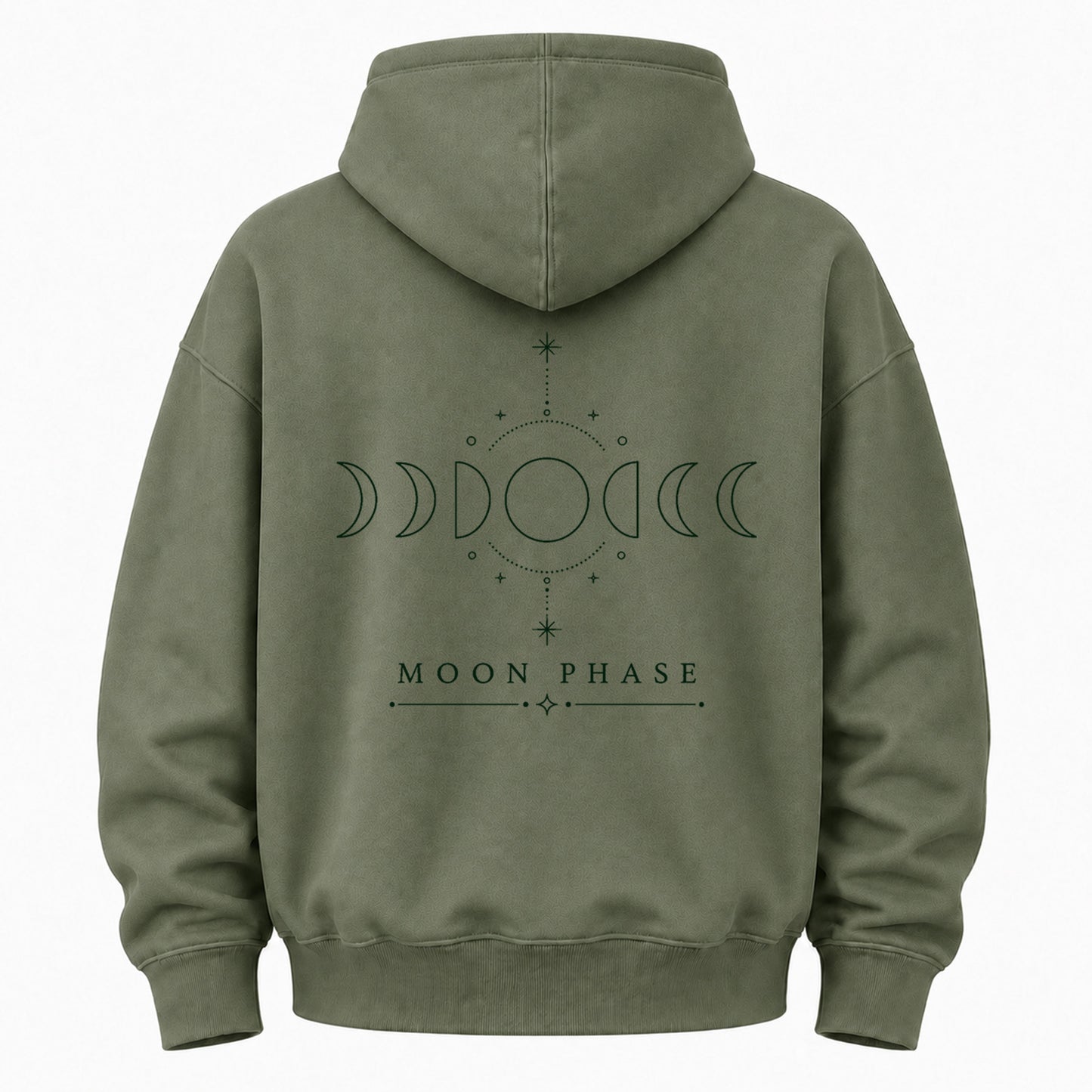 Lunar Cycle Celestial Graphic Hoodie