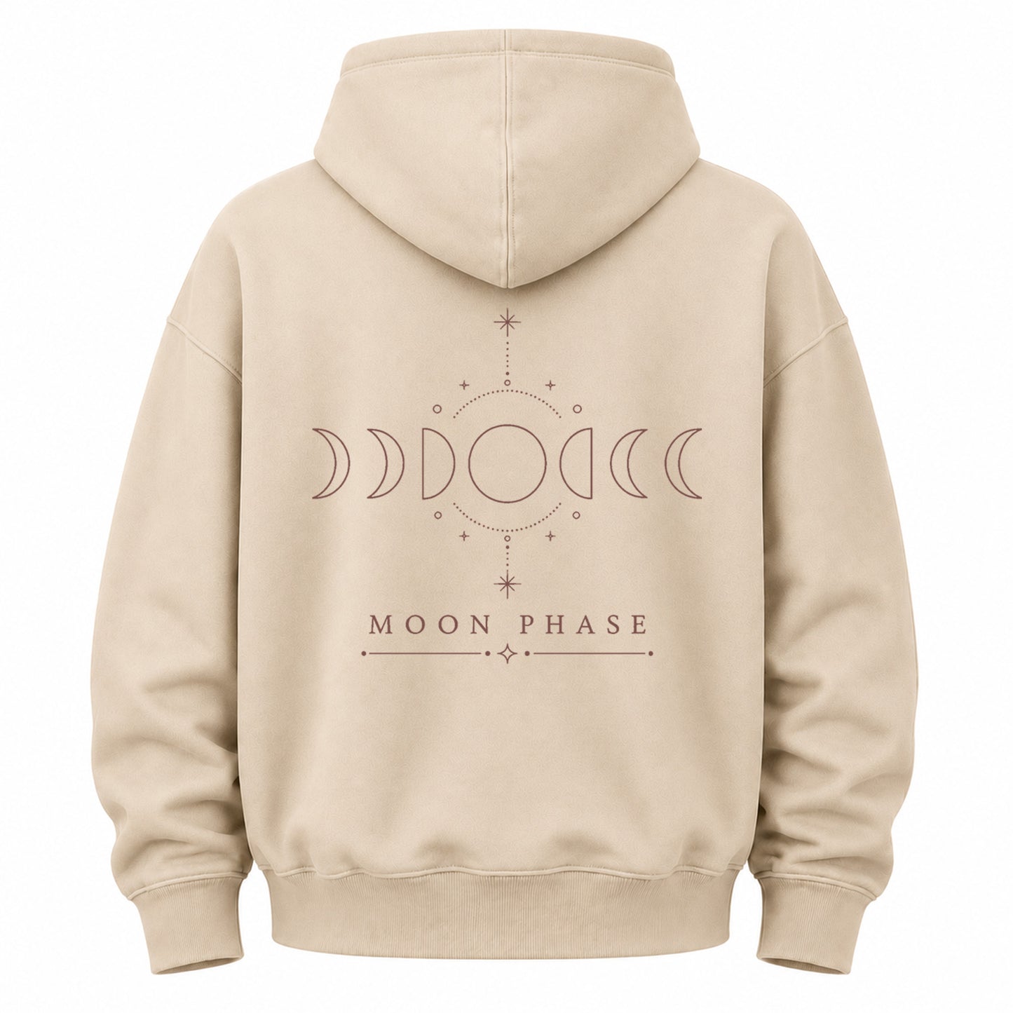 Lunar Cycle Celestial Graphic Hoodie