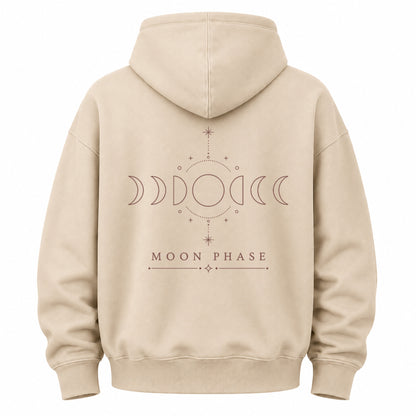 Lunar Cycle Celestial Graphic Hoodie