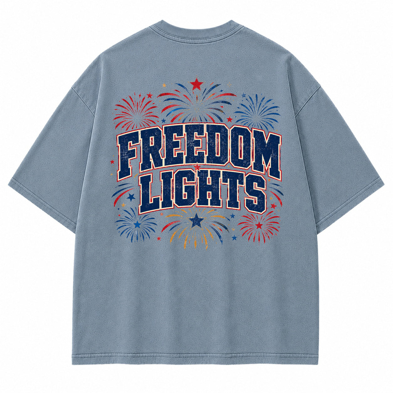 Firework Liberty Celebration Graphic T-Shirt