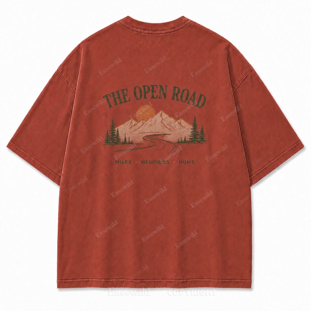 Where the Open Road Feels Like Miles, Memories, and Home Tee