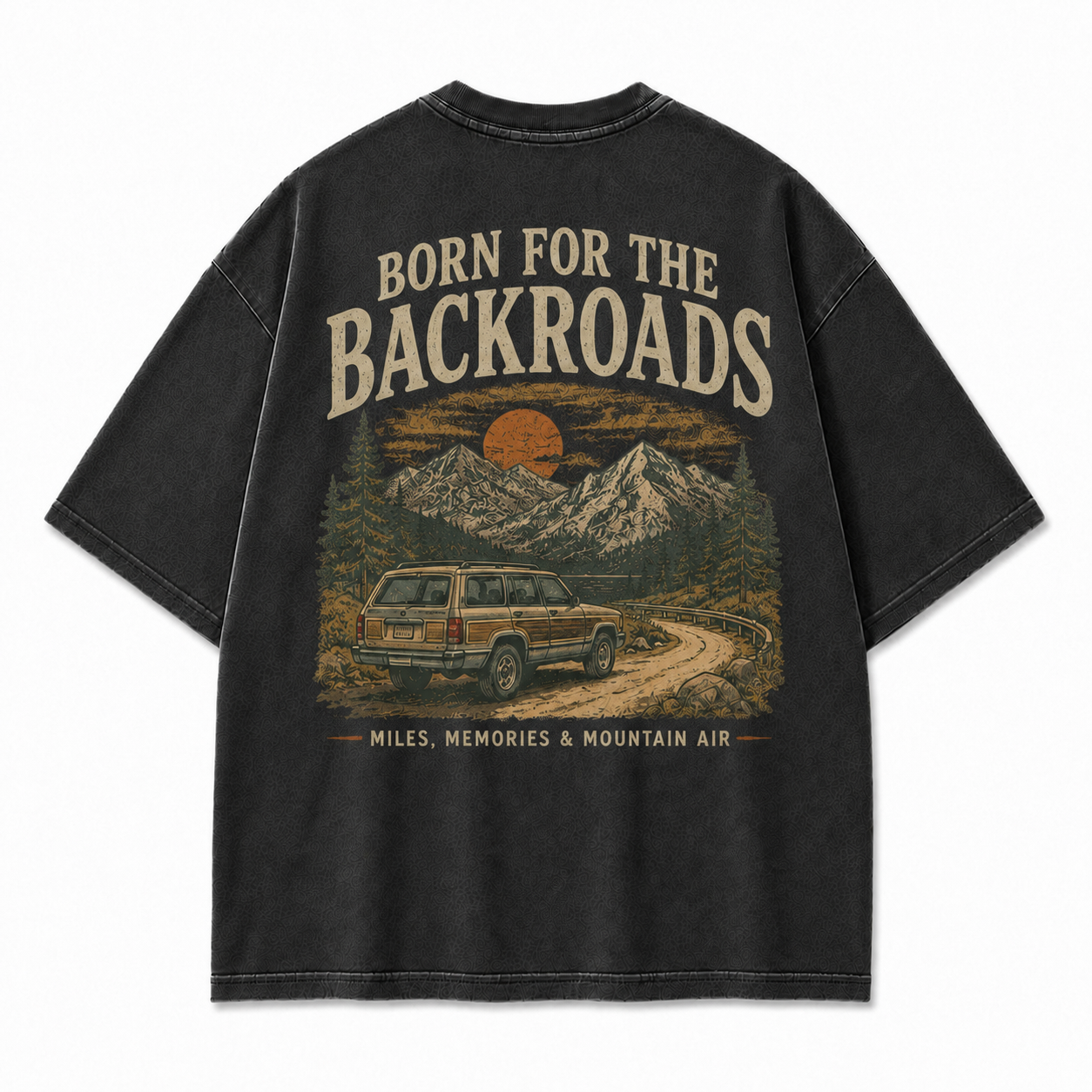Made for Backroads, Mountain Air, and the Miles We Remember Tee