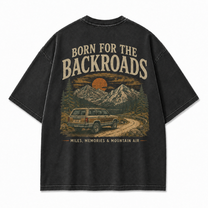 Made for Backroads, Mountain Air, and the Miles We Remember Tee