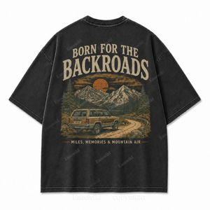 Made for Backroads, Mountain Air, and the Miles We Remember Tee