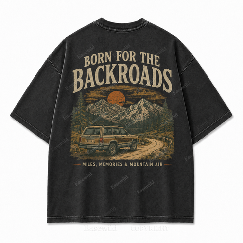Made for Backroads, Mountain Air, and the Miles We Remember Tee
