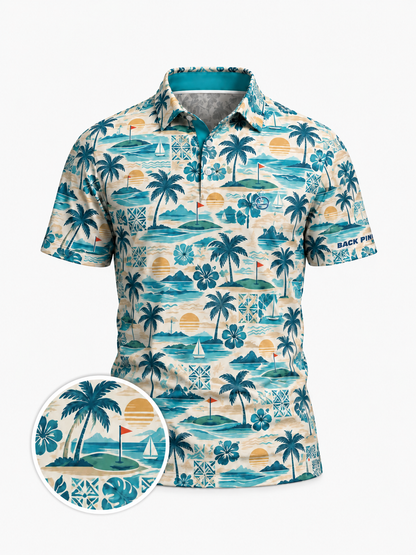 Coastal Escape Golf Polo