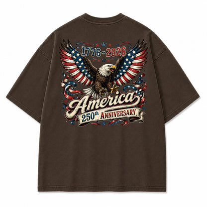 Liberty Eagle 250th Anniversary Graphic T-Shirt