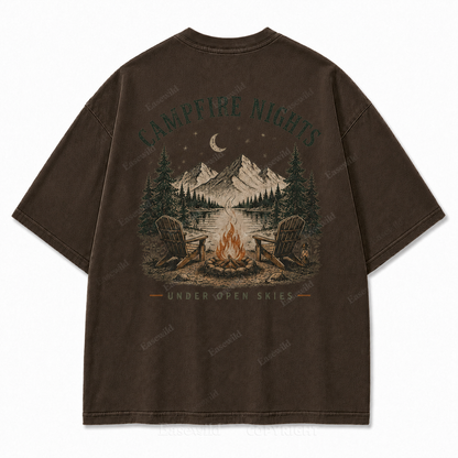 Under Open Skies Campfire Nights Graphic Tee