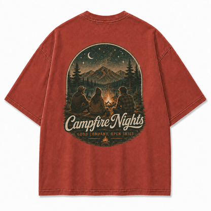 The Night We Felt Free Campfire Nights Graphic Tee