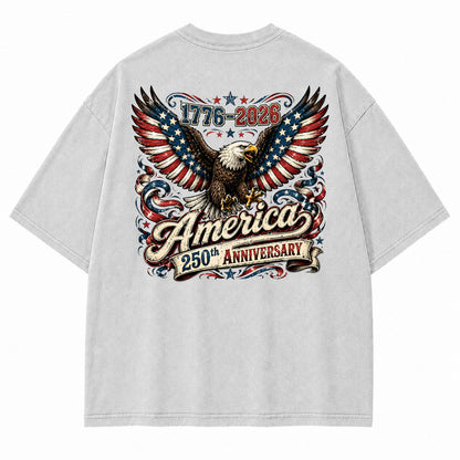 Liberty Eagle 250th Anniversary Graphic T-Shirt