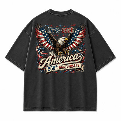 Liberty Eagle 250th Anniversary Graphic T-Shirt