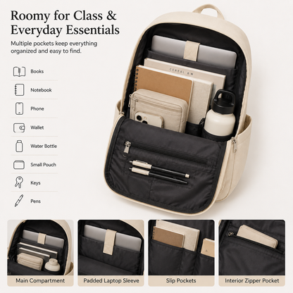 Moon Phase Graphic Backpack