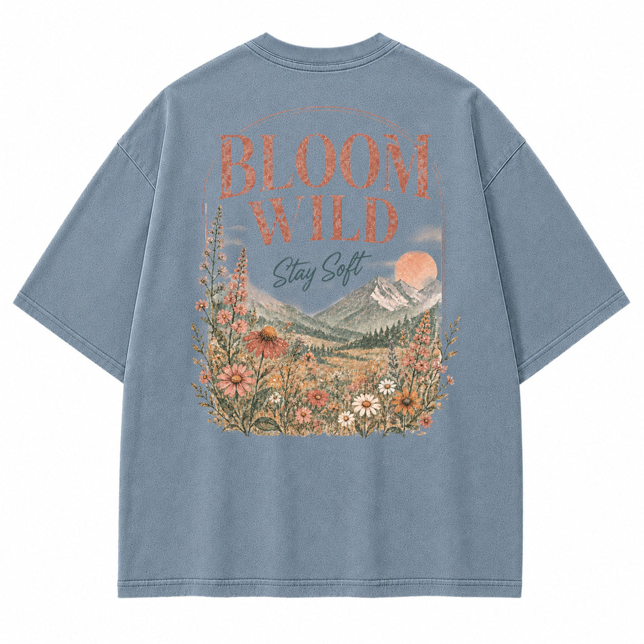 Wild Blossom Mountain Meadow Graphic T-Shirt