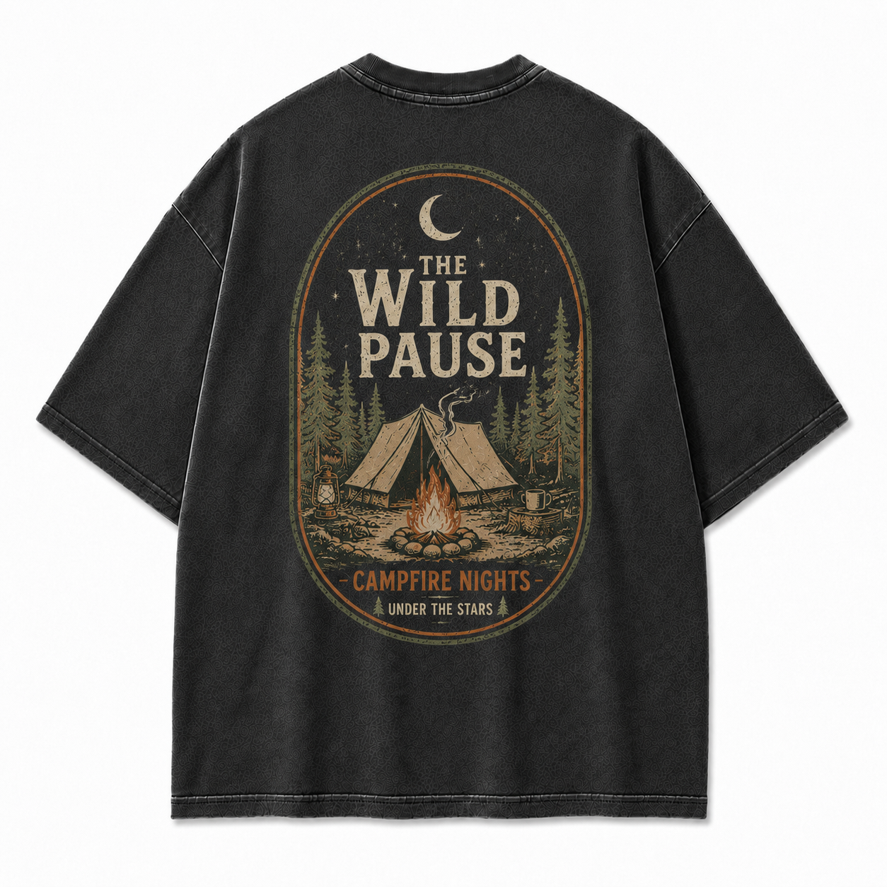 The Wild Pause Campfire Nights Graphic Tee