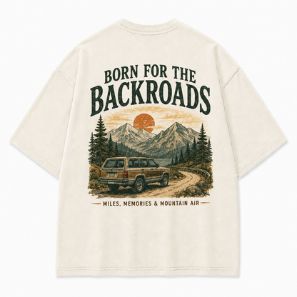 Made for Backroads, Mountain Air, and the Miles We Remember Tee