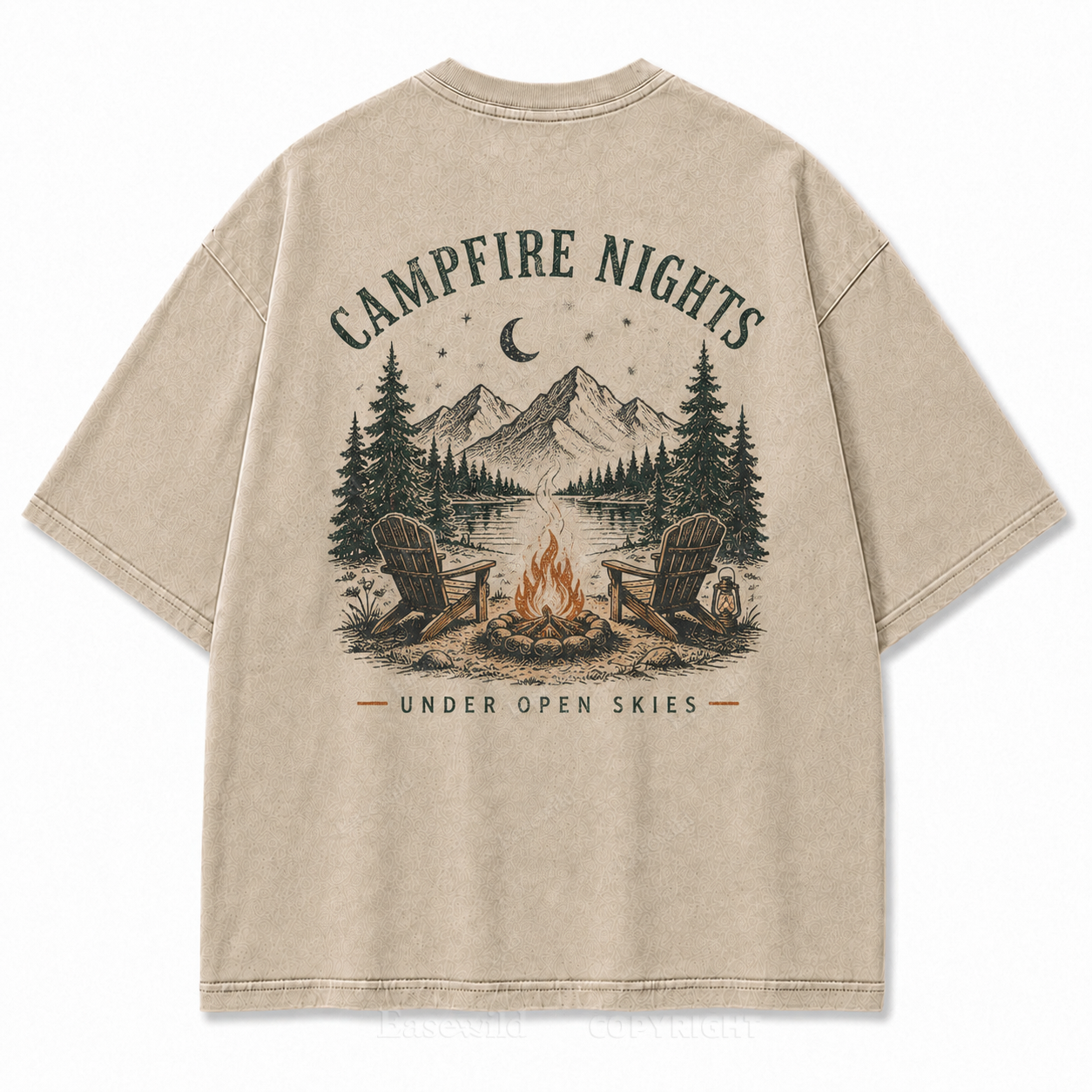 Under Open Skies Campfire Nights Graphic Tee